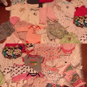 SOLD Large baby clothing lot